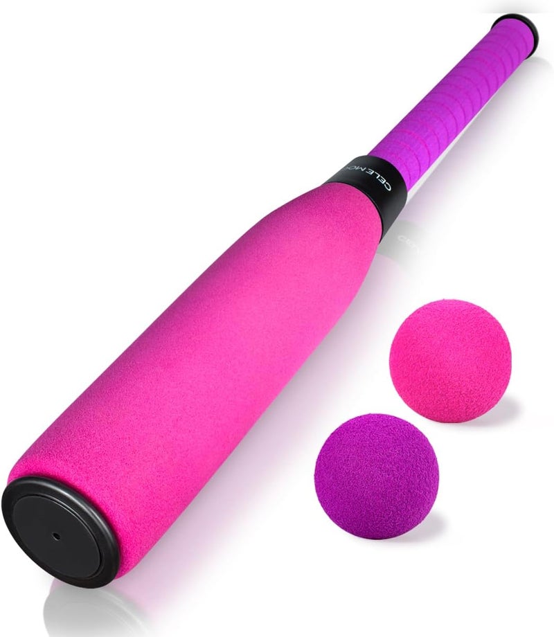 CELEMOON 22" Soft Kids Foam Baseball Bat Toys with Balls Gift for Children Toddlers Boys Girls Age 3-5-8 Outdoor Indoor Sport T Ball Game Playing - Image 2